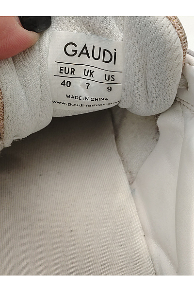 GAUDI tenisky Logo White Bílé Velikost 40 | GAUDI | obrázek 8