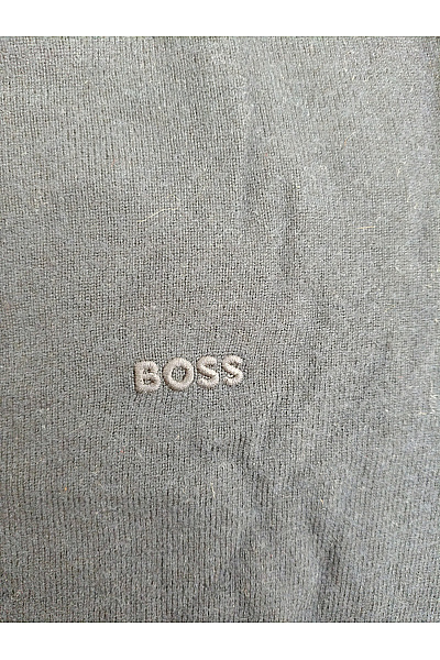 Hugo Boss Pánský vlněný pulovr modrý basic Velikost XXL | Hugo Boss | obrázek 3