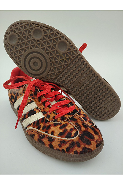 ADIDAS tenisky Samba OG Preloved Red Leopard Barevné Vel. FR 40 | ADIDAS | obrázek 3