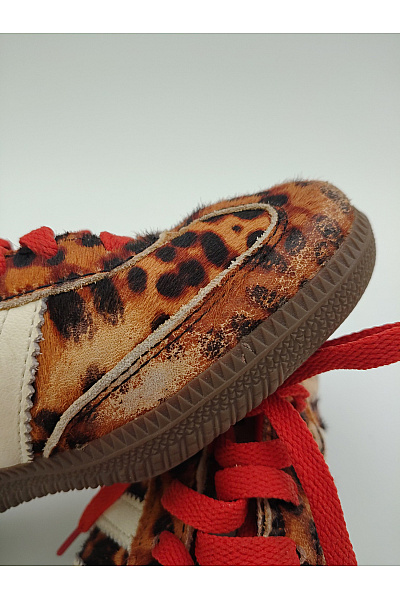 ADIDAS tenisky Samba OG Preloved Red Leopard Barevné Vel. FR 40 | ADIDAS | obrázek 5