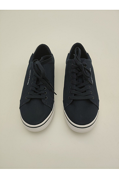 TOMMY HILFIGER Pánské tenisky Core Corporate Vulc Canvas Modré Vel. EU 44 | TOMMY HILFIGER | obrázek 7