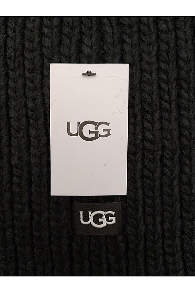 UGG Černá pletená šála s knoflíkem Vel. O/S | UGG | obrázek 5