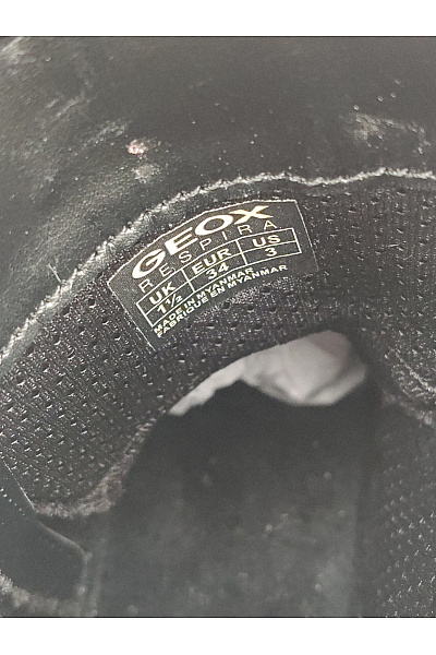 GEOX Dívčí kotníkové boty s květinami šněrovací na zip Vel. 34 | GEOX | obrázek 4