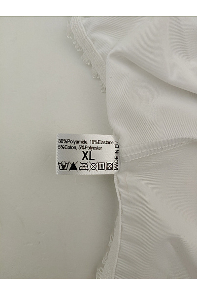 Elie pour Elle Bílé luxusní krajkové kalhotky Velikost EU XL | Elie pour Elle | obrázek 6