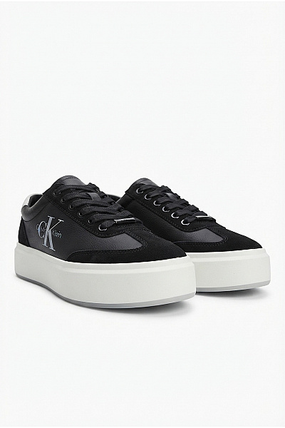 Calvin Klein Tenisky Low Pro Cups Wingt Text Lth Sue (HW0HW03226) Černé Velikost EU 38