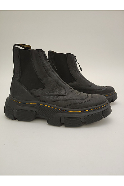 Dr.Martens Černé kotníkové boty na platformě se zipem Velikost 44 | Dr.Martens | obrázek 2