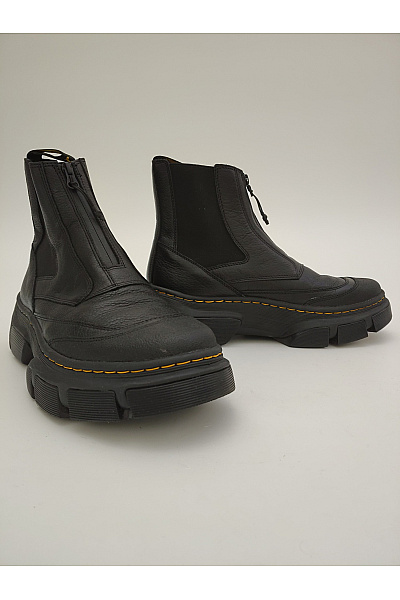 Dr.Martens Černé kotníkové boty na platformě se zipem Velikost 44 | Dr.Martens | obrázek 3