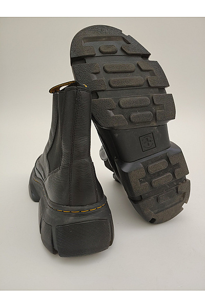 Dr.Martens Černé kotníkové boty na platformě se zipem Velikost 44 | Dr.Martens | obrázek 8
