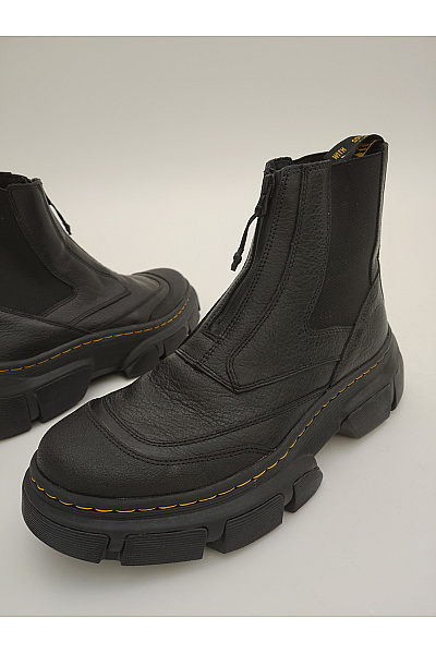 Dr.Martens Černé kotníkové boty na platformě se zipem Velikost 44 | Dr.Martens | obrázek 9