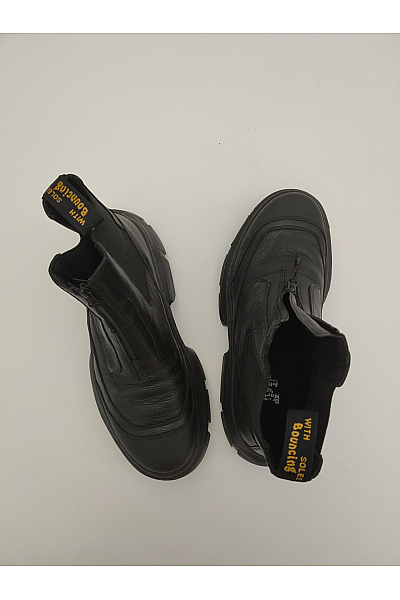 Dr.Martens Černé kotníkové boty na platformě se zipem Velikost 44 | Dr.Martens | obrázek 14