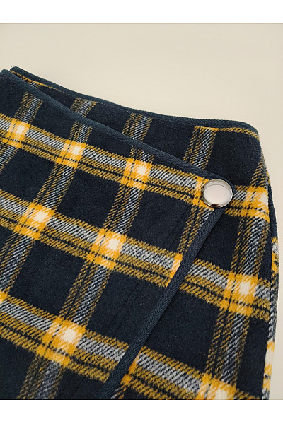 Next Dámská zavinovací mini sukně kostkovaná Vel. UK 6 | Next | obrázek 2