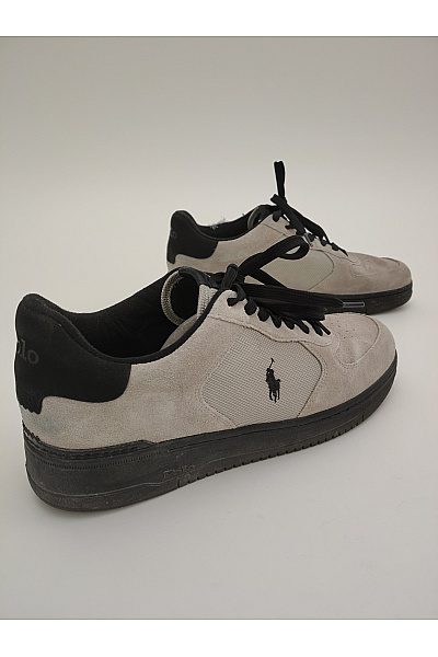 Ralph Lauren Pánské tenisky Polo Heritage Court II Šedé Vel. EU 46 | Ralph Lauren | obrázek 3