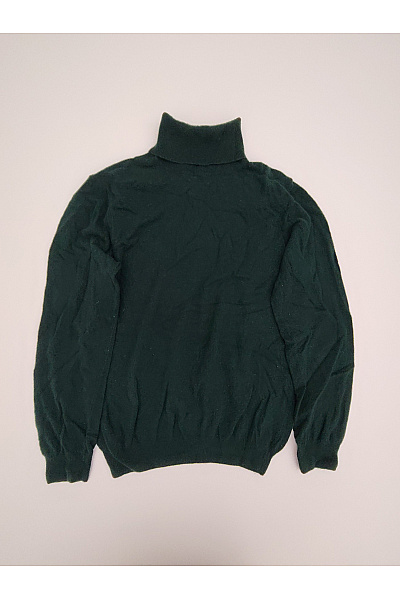 LAWRENCE GREY Dámský Kašmírový Rolák Zelený Basic Vel. XL