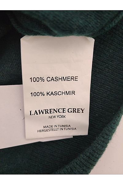 LAWRENCE GREY Dámský kašmírový rolák zelený basic Vel. XL | LAWRENCE GREY | obrázek 3