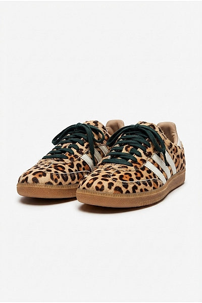 ADIDAS Tenisky Samba OG Leopard Magic Beige Barevné Velikost FR 38