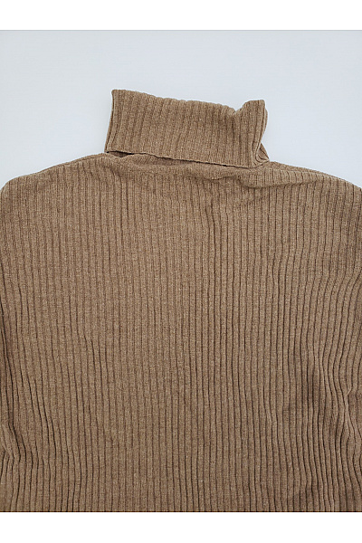 Mason´s Dámský vlněný rolák hnědý žebrovaný oversized Velikost S | Mason´s | obrázek 10