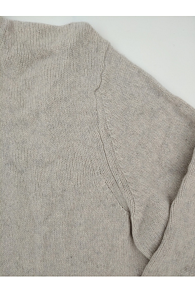 LAWRENCE GREY Béžový kašmírový pulovr basic Vel. M | LAWRENCE GREY | obrázek 3