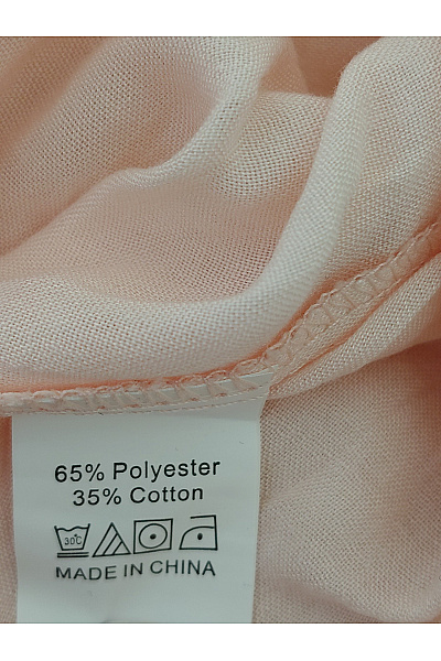 Růžové mini šaty s dlouhým rukávem puntíkované romantické Velikost S | Unimoda | obrázek 4