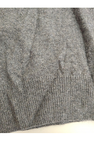LAWRENCE GREY Pánský šedý kašmírový rolák basic Velikost XL | LAWRENCE GREY | obrázek 2