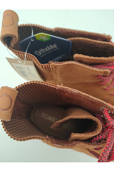 TOMS Hnědé kotníkové šněrovací boty s platformou Vel. US 7.5 | TOMS | obrázek 11
