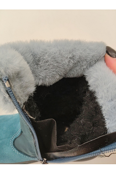 Primigi Dívčí kotníkové zimní zateplené boty s kožíškem na zip Velikost EU 29 | Primigi | obrázek 8