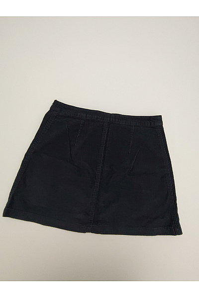 Abercrombie&Fitch Černá bavlněná mini sukně se zipem a kapsami Vel. M | Abercrombie&Fitch | obrázek 5