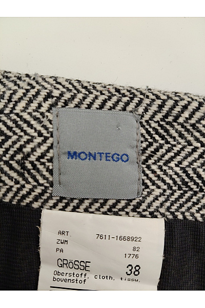 Montego Dámská vlněná pouzdrová sukně mini Velikost EU 38 | Montego | obrázek 6