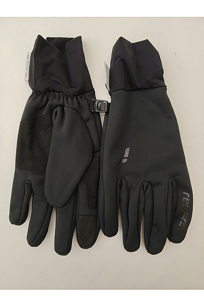 Reusch Černé Softshellové Outdoorové Rukavice Velikost S/M