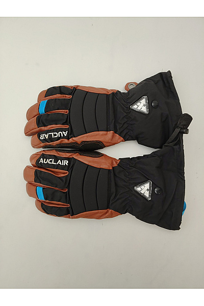 AUCLAIR Hnědé kožené outdoorové rukavice Velikost M | AUCLAIR | obrázek 4