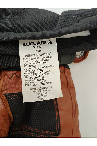 AUCLAIR Hnědé kožené outdoorové rukavice Velikost M | AUCLAIR | obrázek 6