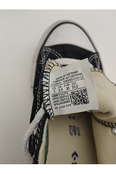 CONVERSE tenisky Chuck Taylor All Star Lift Ox Černé Velikost EU 35 | CONVERSE | obrázek 10