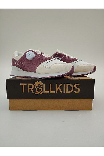 TROLLKIDS tenisky Kids Kristiansand Sneaker Fialové Velikost EU 35 | TROLLKIDS | obrázek 10
