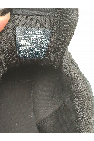 TOMMY HILFIGER Pánské tenisky Jeans Retro Runner Mesh Černé Velikost 43 | TOMMY HILFIGER | obrázek 9
