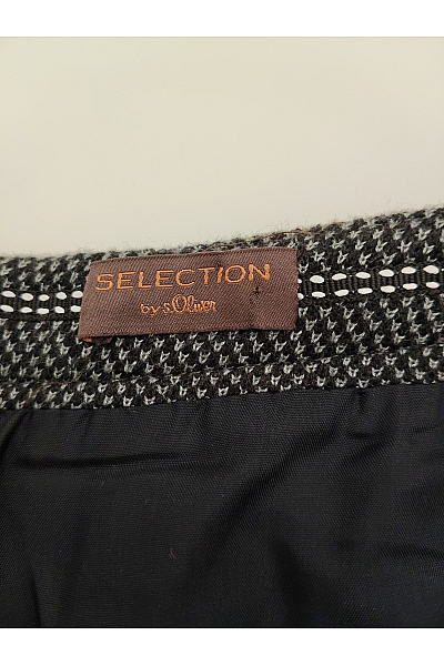 SELECTION Černobílá mini sukně s kapsami Velikost DE 44 | SELECTION | obrázek 4