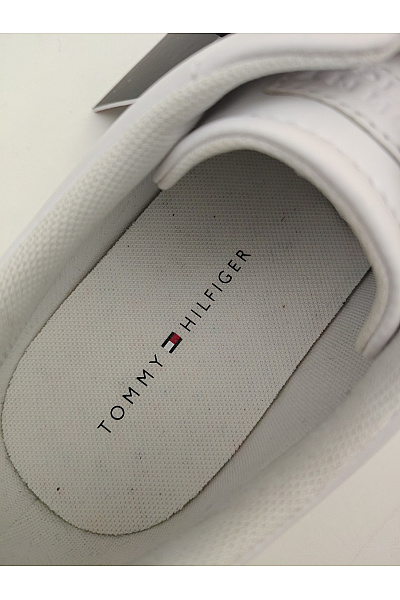 TOMMY HILFIGER Pánské tenisky Vulc Core Low Lth II Ess Bílé Velikost 42 | TOMMY HILFIGER | obrázek 7