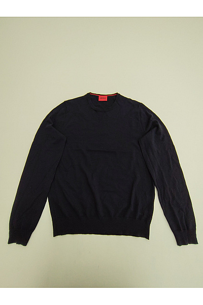 Hugo Boss Pánský Vlněný Pulovr Basic Elegantní Vel. S