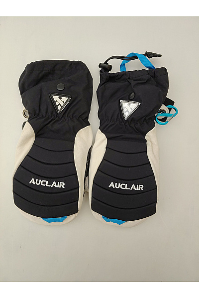 AUCLAIR Kožené Outdoorové Rukavice černo-béžové