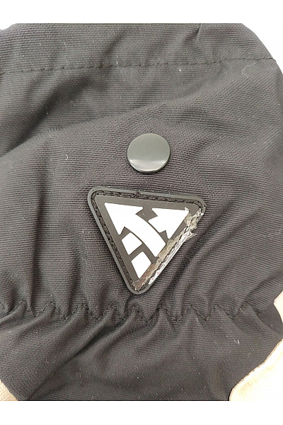 AUCLAIR Kožené outdoorové rukavice černo-béžové | AUCLAIR | obrázek 3
