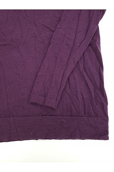 LAWRENCE GREY Fialový vlněný merino pulovr oversized Vel. 40 | LAWRENCE GREY | obrázek 4