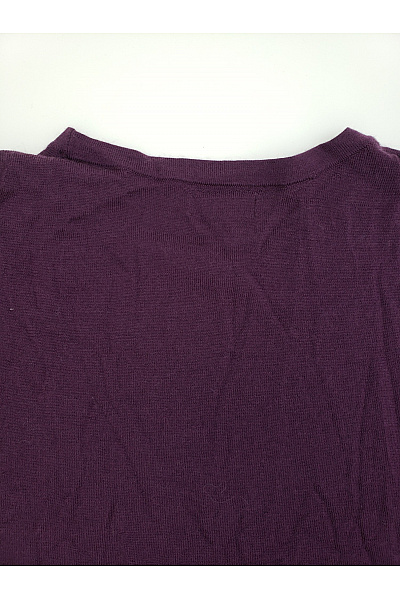 LAWRENCE GREY Fialový vlněný merino pulovr oversized Vel. 40 | LAWRENCE GREY | obrázek 9