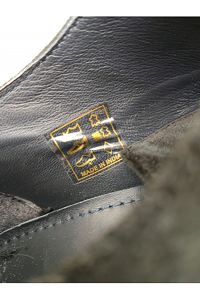 Pánské černé kožené semišové šněrovací polobotky elegantní Vel. EU 42 | Unimoda | obrázek 11
