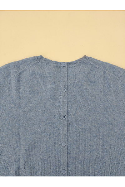 PERFECT CASHMERE Dámský modrý kašmírový pulovr basic Velikost S | PERFECT CASHMERE | obrázek 8