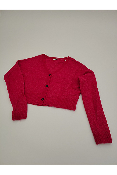 Marc O´Polo Růžový vlněný crop kardigan na knoflíky Vel. M | Marc O´Polo | obrázek 2