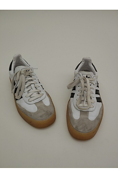 ADIDAS Pánské tenisky Sambae Bílé Velikost US 9.5 | ADIDAS | obrázek 7