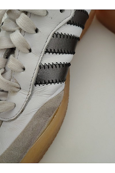 ADIDAS Pánské tenisky Sambae Bílé Velikost US 9.5 | ADIDAS | obrázek 11