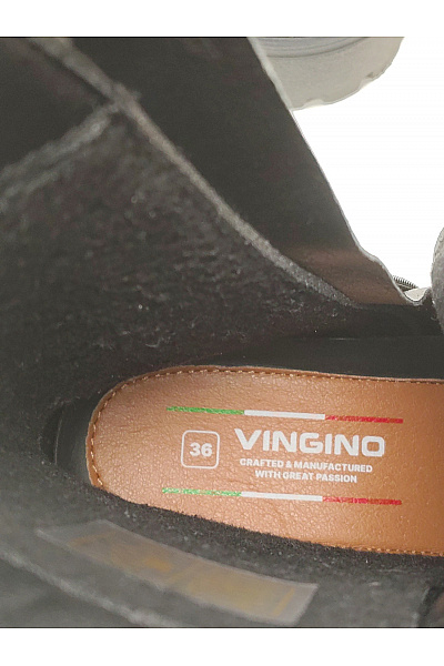 Vingino Černé kotníkové šněrovací boty na platformě Velikost EU 36 | Vingino | obrázek 8
