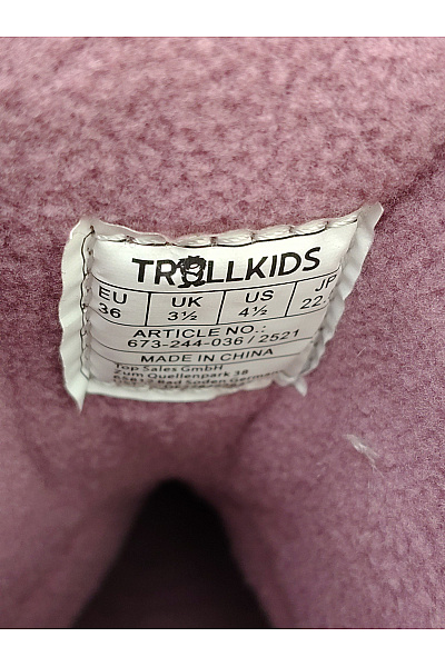 TROLLKIDS Dětské zimní sněhule zateplené nepromokavé Velikost EU 36 | TROLLKIDS | obrázek 6