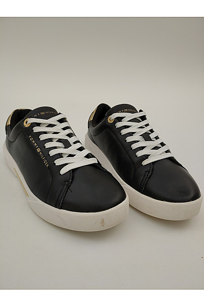 TOMMY HILFIGER tenisky Essential Th Gold Sneaker Černé Vel. EU 40 | TOMMY HILFIGER | obrázek 2