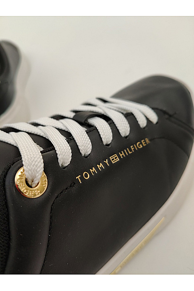 TOMMY HILFIGER tenisky Essential Th Gold Sneaker Černé Vel. EU 40 | TOMMY HILFIGER | obrázek 7