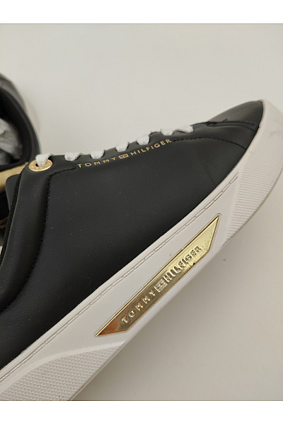 TOMMY HILFIGER tenisky Essential Th Gold Sneaker Černé Vel. EU 40 | TOMMY HILFIGER | obrázek 8